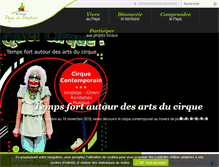 Tablet Screenshot of pays-pontivy.fr